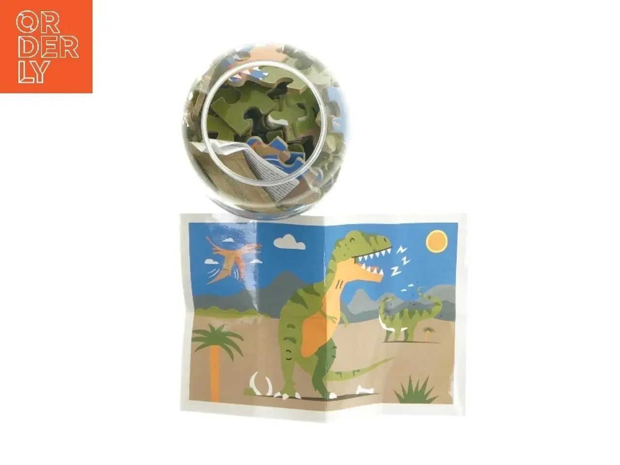 Billede 3 - Puslespil i ægform (str. 13 cm)