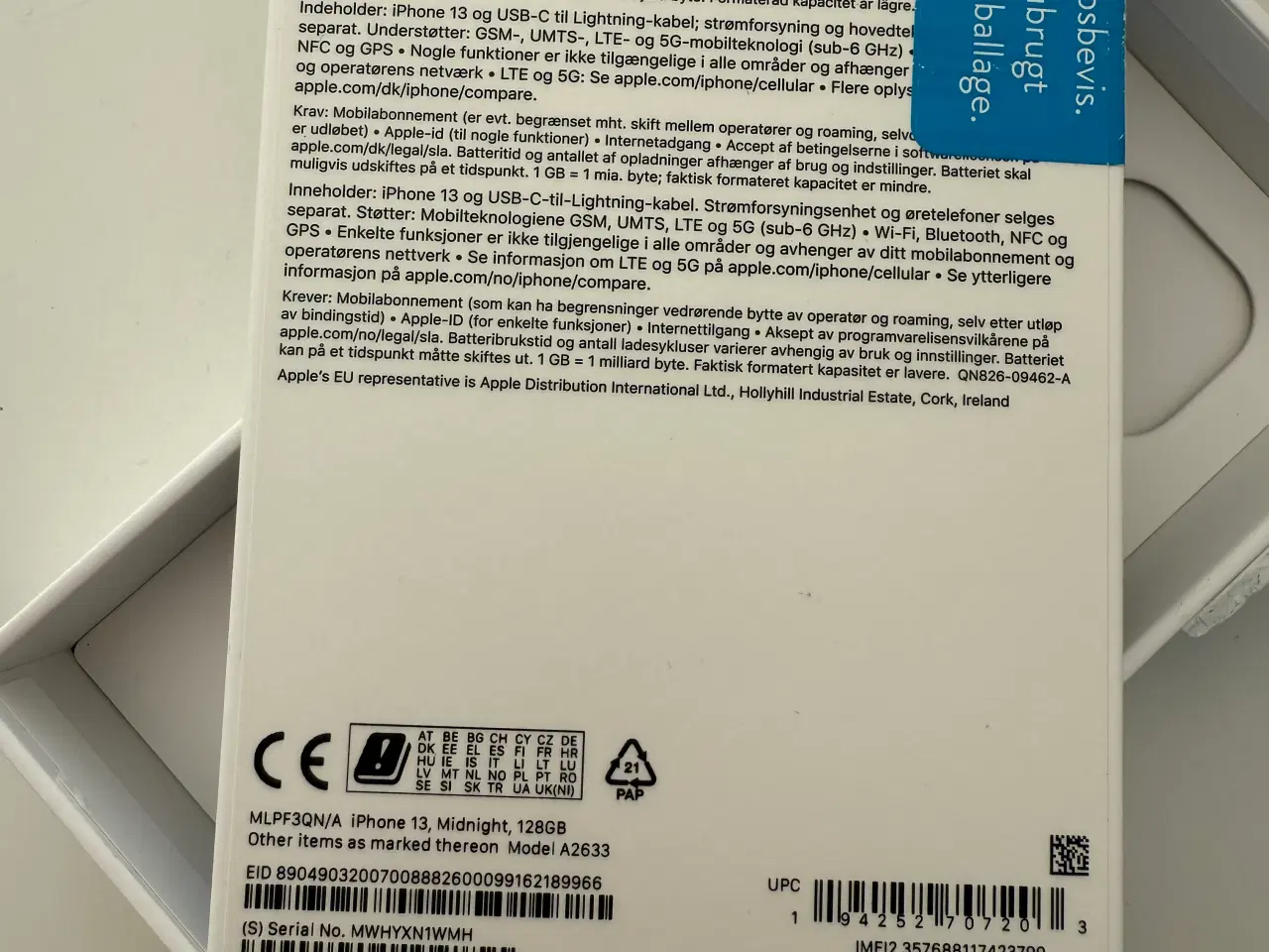 Billede 2 - iPhone 13 fra 2022
