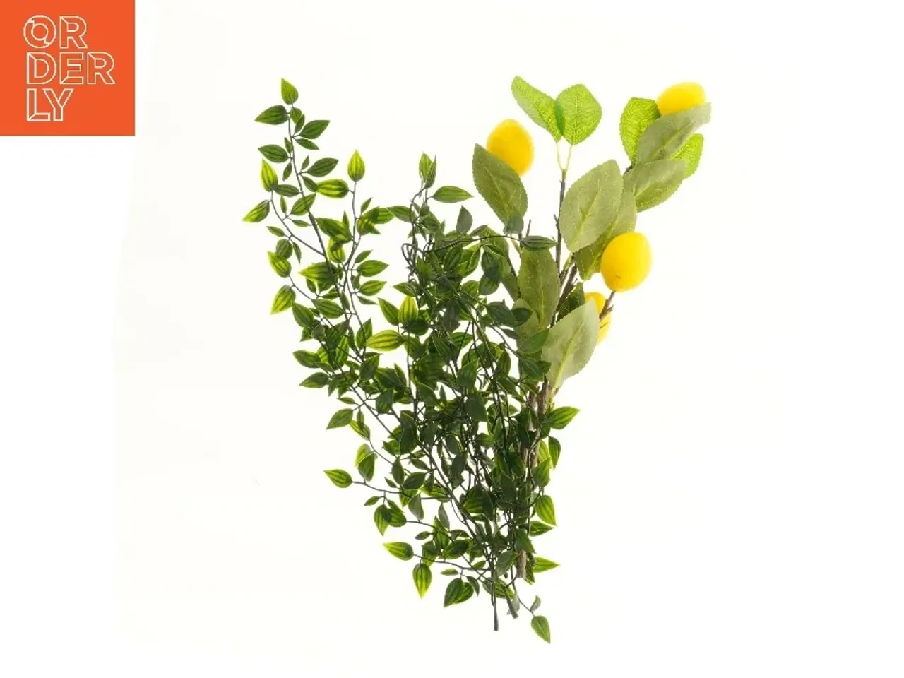 Billede 2 - Kunstig citron gren (str. ca 45 cm)