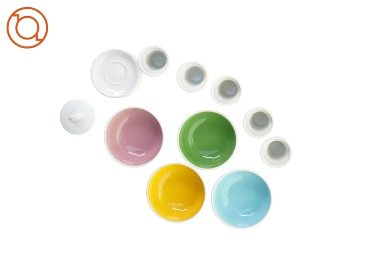 Billede 3 - Sæt af porcelæn til legekøkken (str. Blandet)