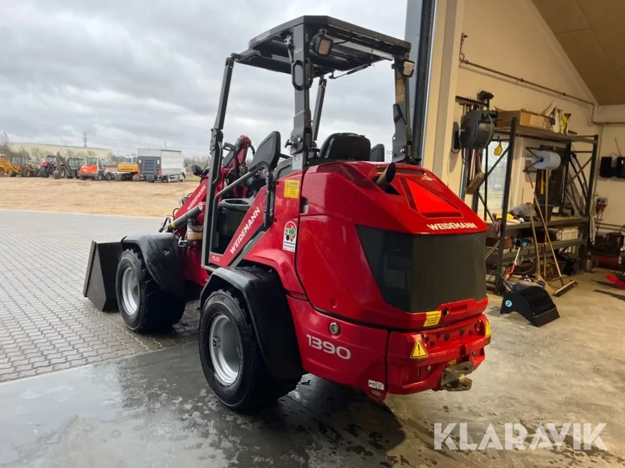 Billede 4 - Minilæsser Weidemann 1390