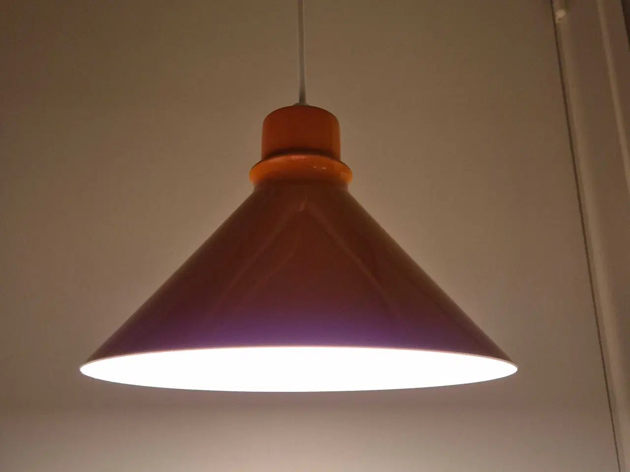 Billede 6 - Sød lille orange retropendel