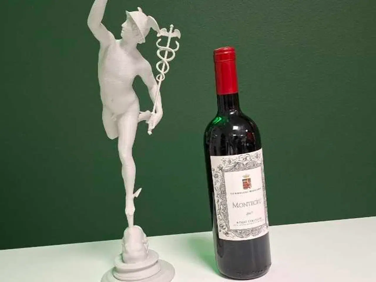 Billede 4 - Unik 3D-printet statue af Mercury – og meget mere