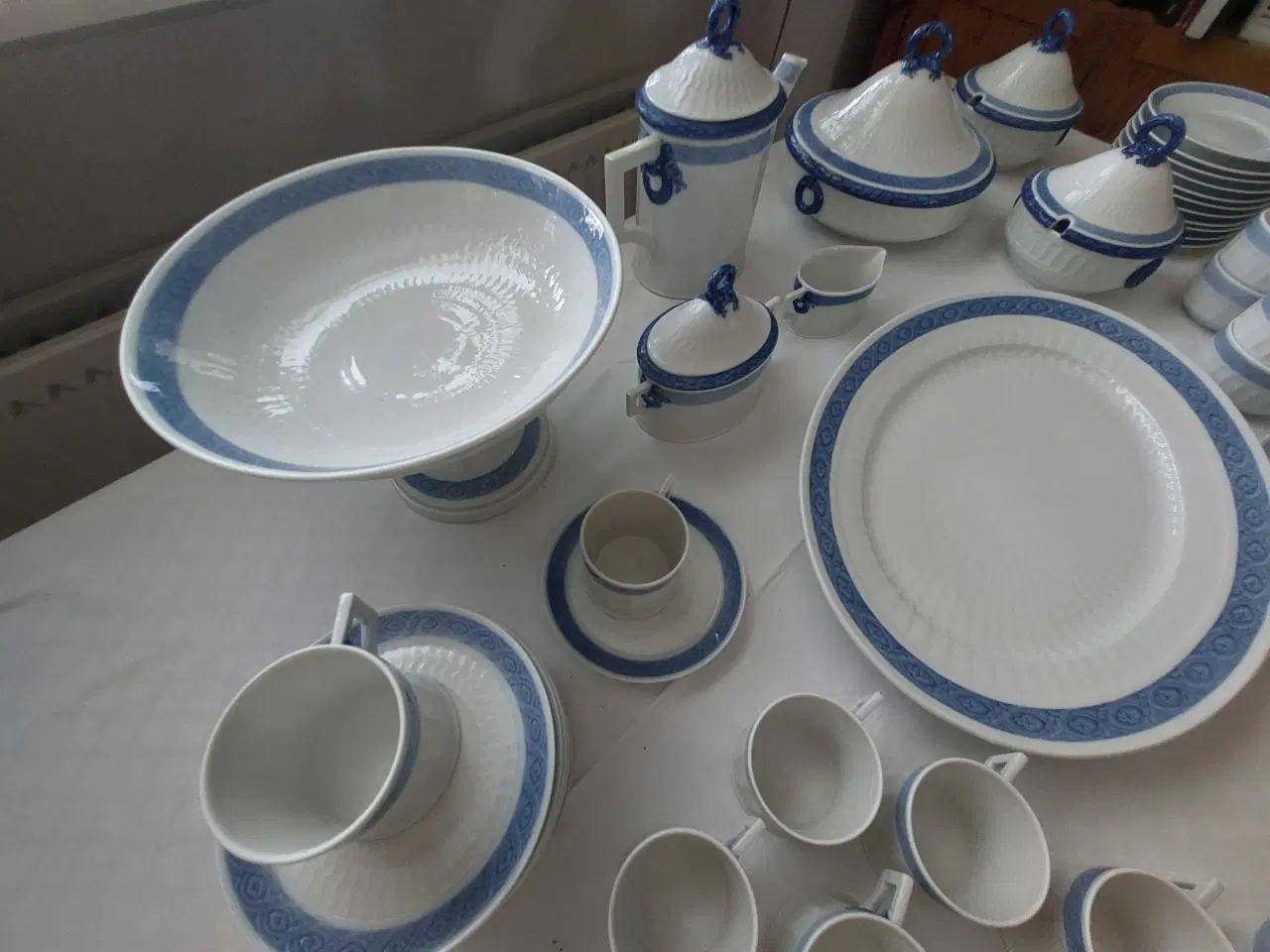 Billede 7 - Blå Vifte Royal Copenhagen Spisestel