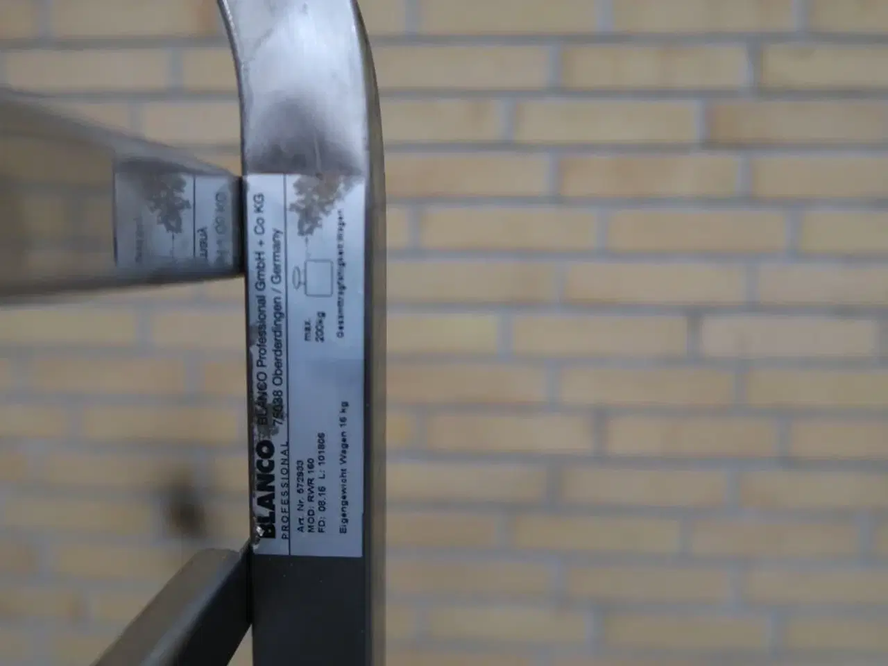 Billede 3 - Blanco RWR 160 Bakkevogn til 18 1/1 GN