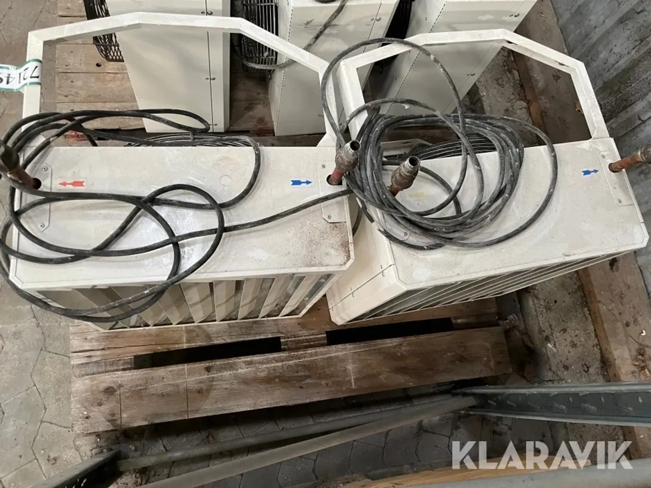 Billede 2 - Kalorifere blæsere 2VV SAV-2-2R-1AC-0-0 2 styk inklusiv ophæng.