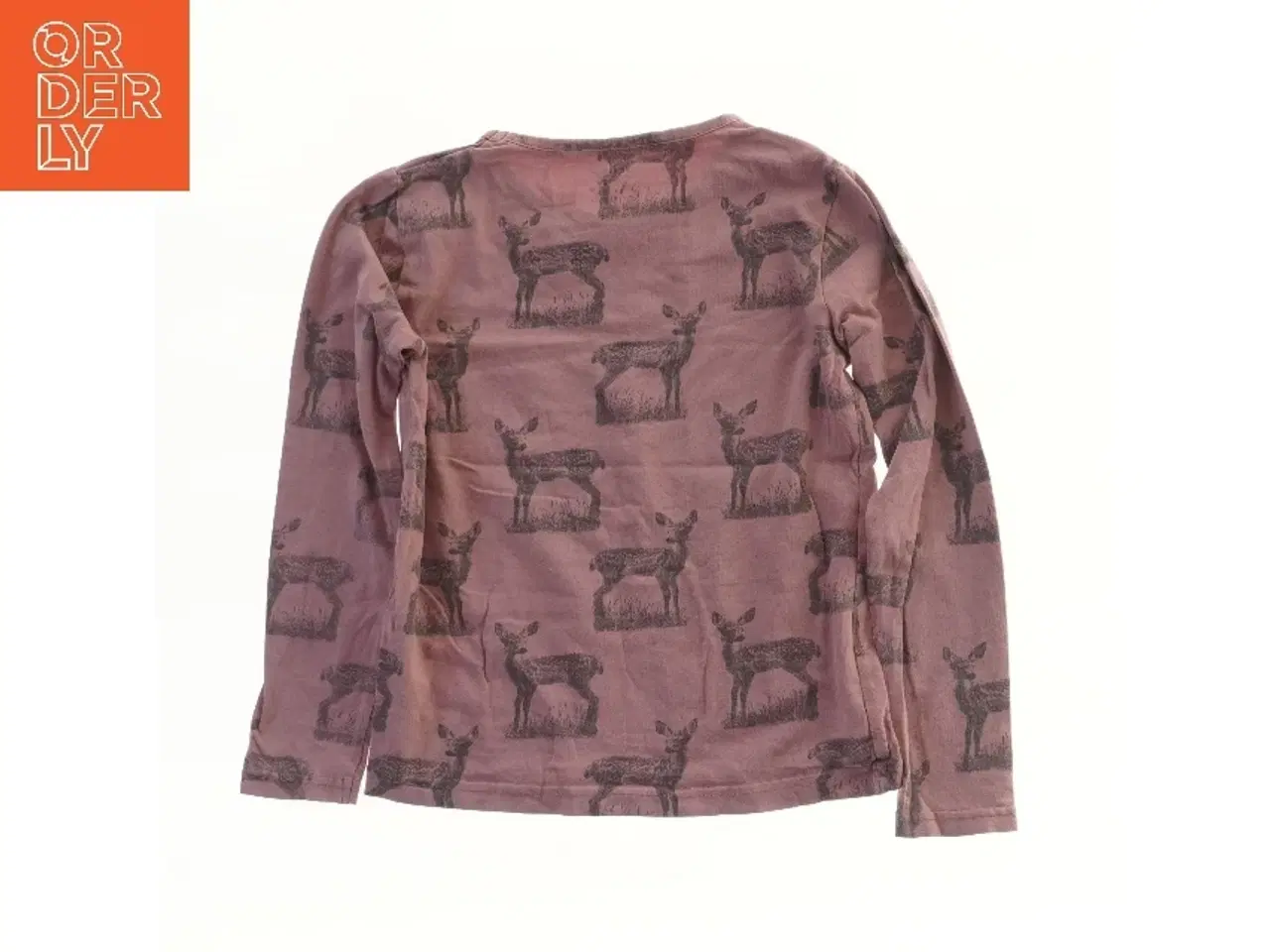Billede 2 - Langærmet bluse med dyremotiv fra VRS (str. 122)