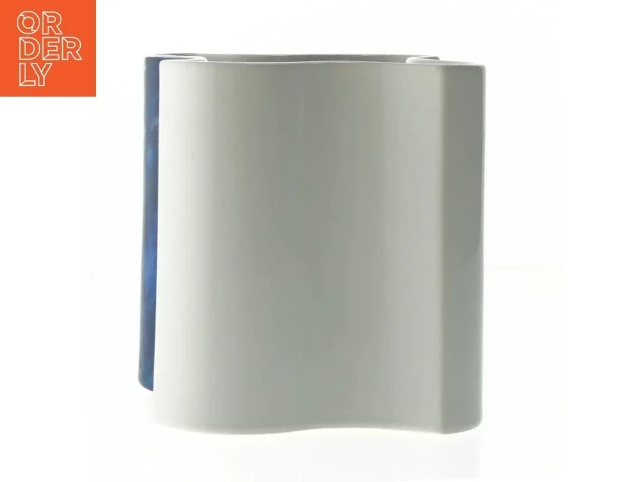 Billede 4 - Royal Copenhagen Ocean Moderne blå vase 13.5 x 12 cm Grethe Meyer (str. 13,5x12,5 cm)