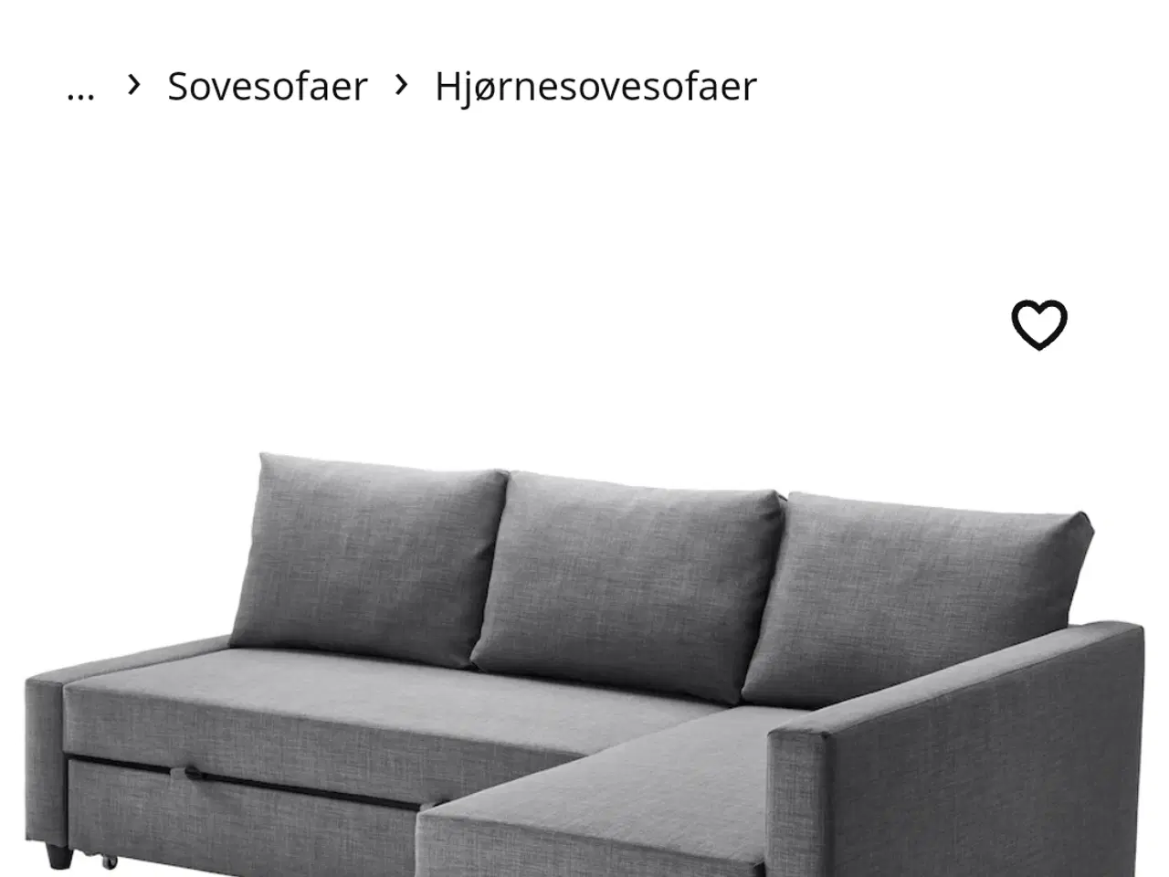 Billede 1 - Hjørnesofa