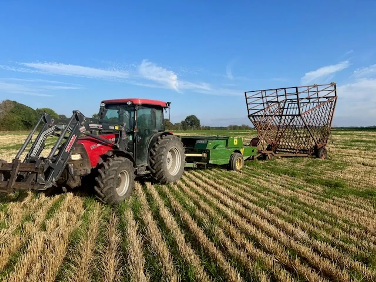 Billede 4 - Halmpresser Småballer, John Deere 342     