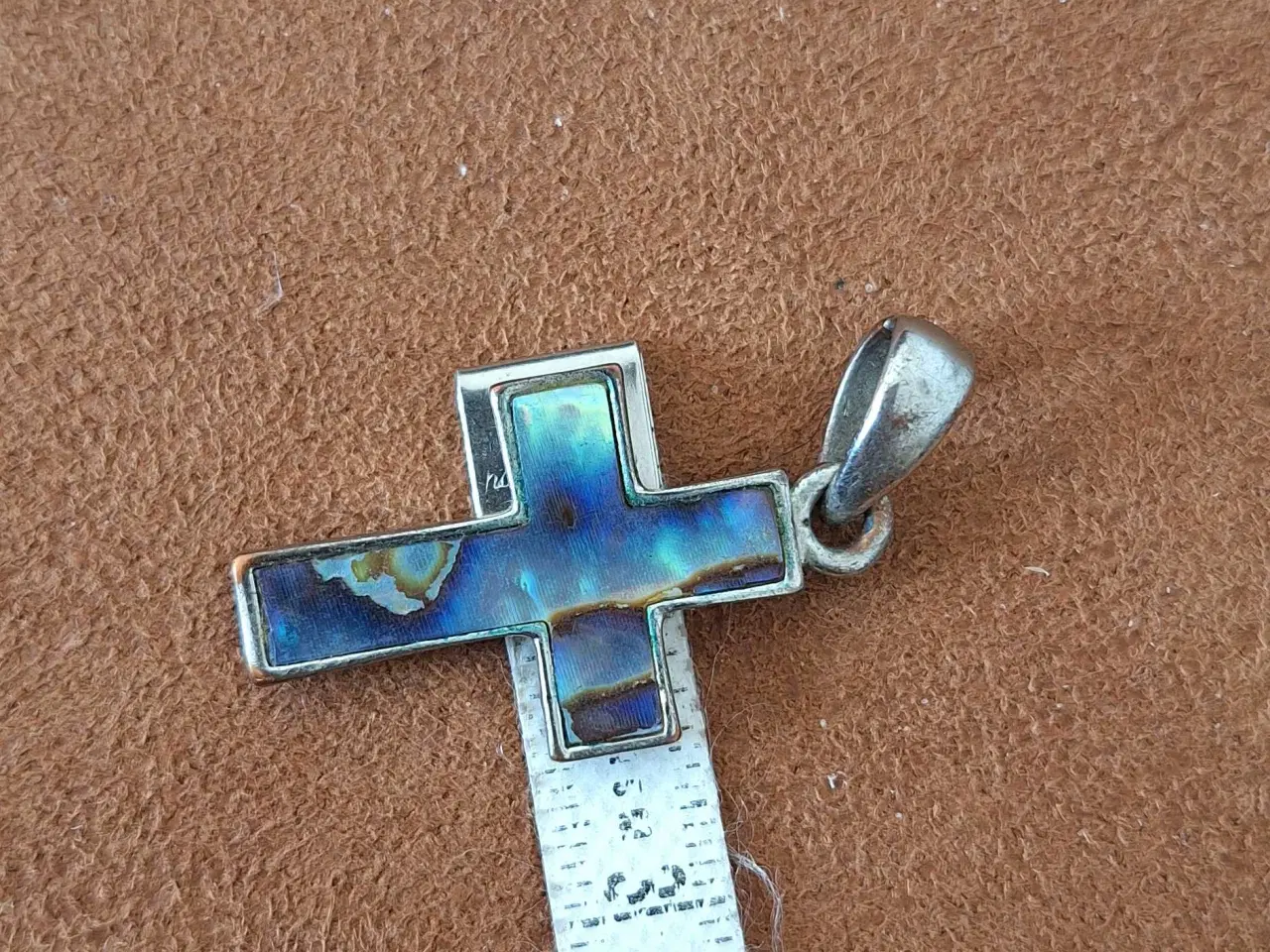 Billede 7 - Kors med perlemor 