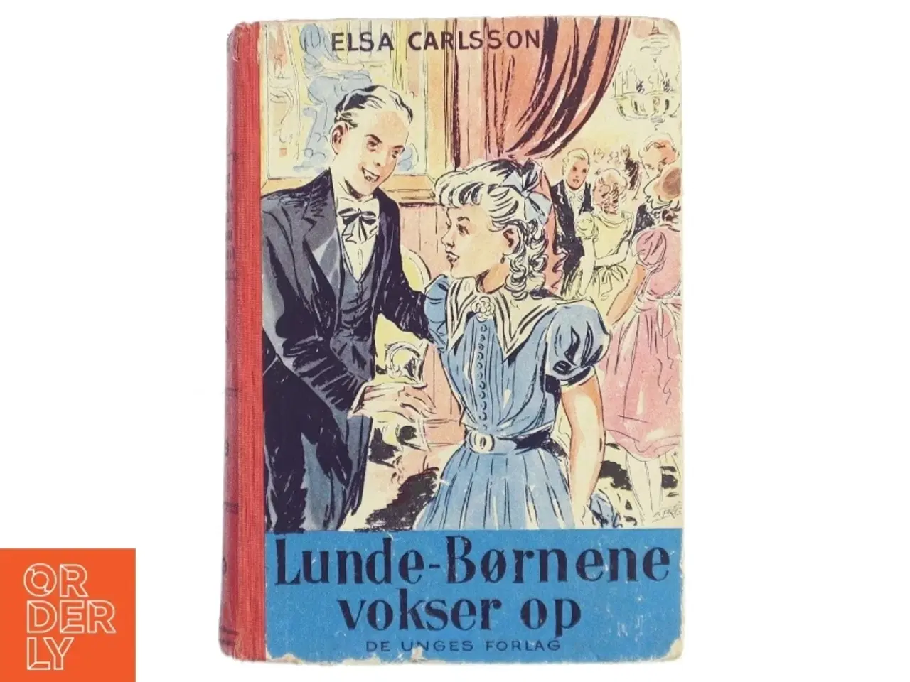 Billede 1 - Lunde-Børnene vokser op af Elsa Carlsson (bog)