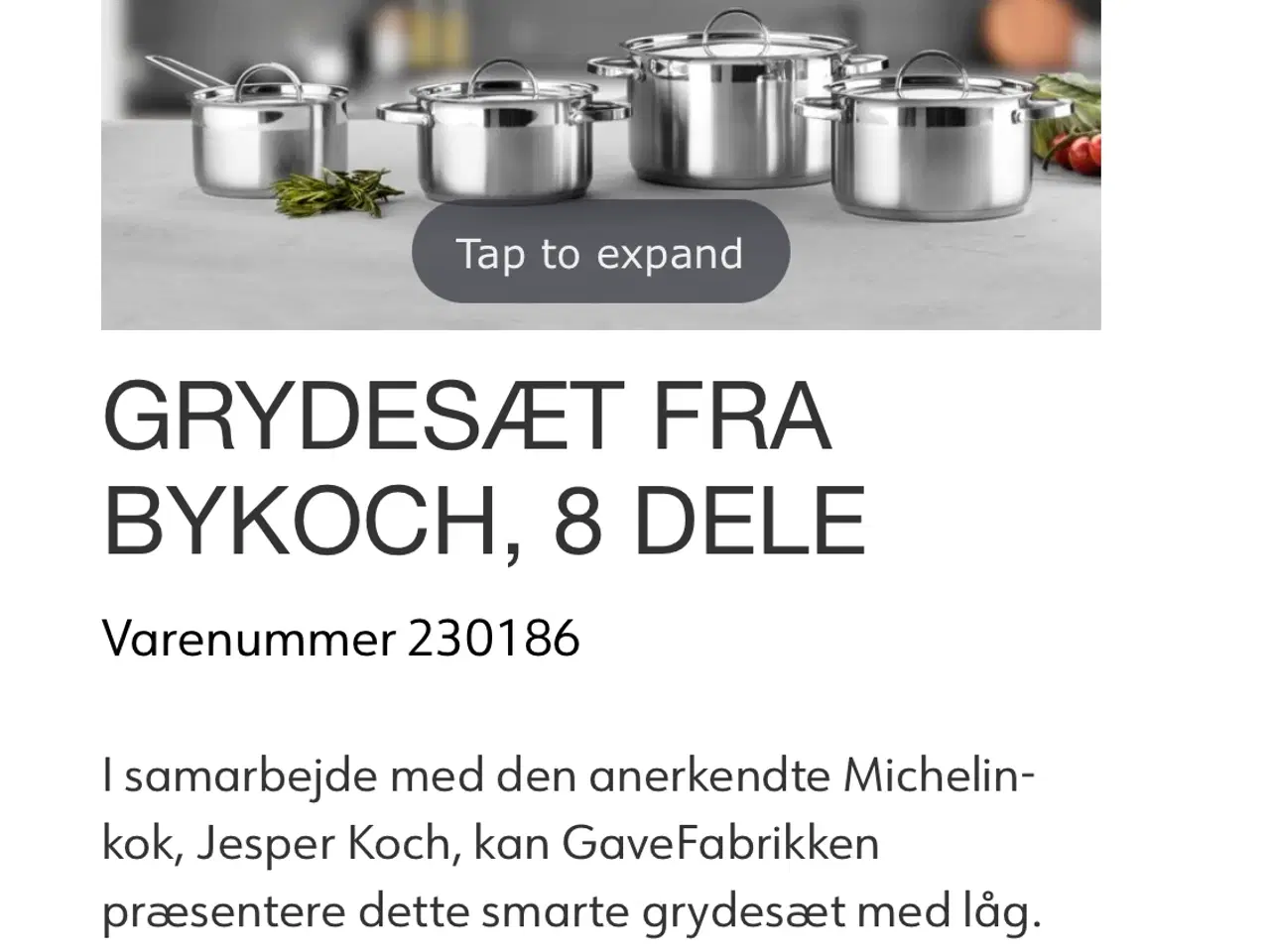 Billede 2 - Gryde sæt fra ByKoch