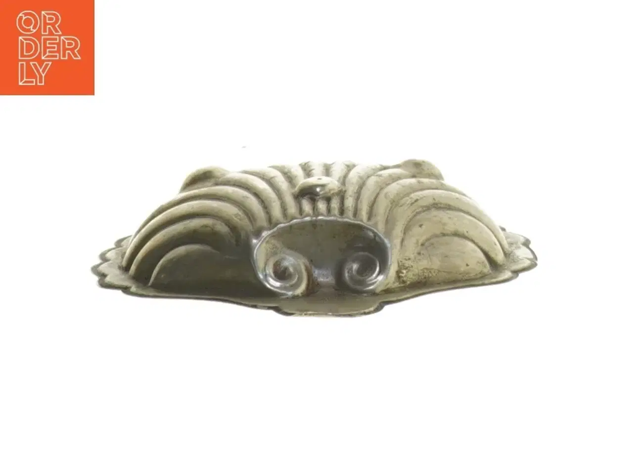 Billede 2 - Metal Muslingeskal skål (str. 12,5 cm)