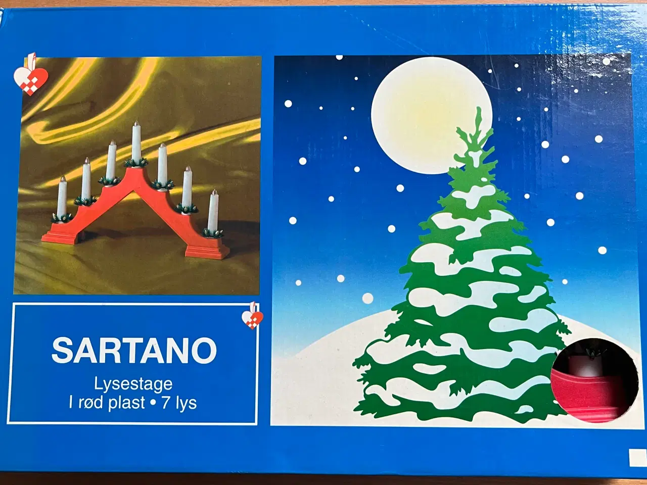 Billede 1 - Svensk stage og julestjerne