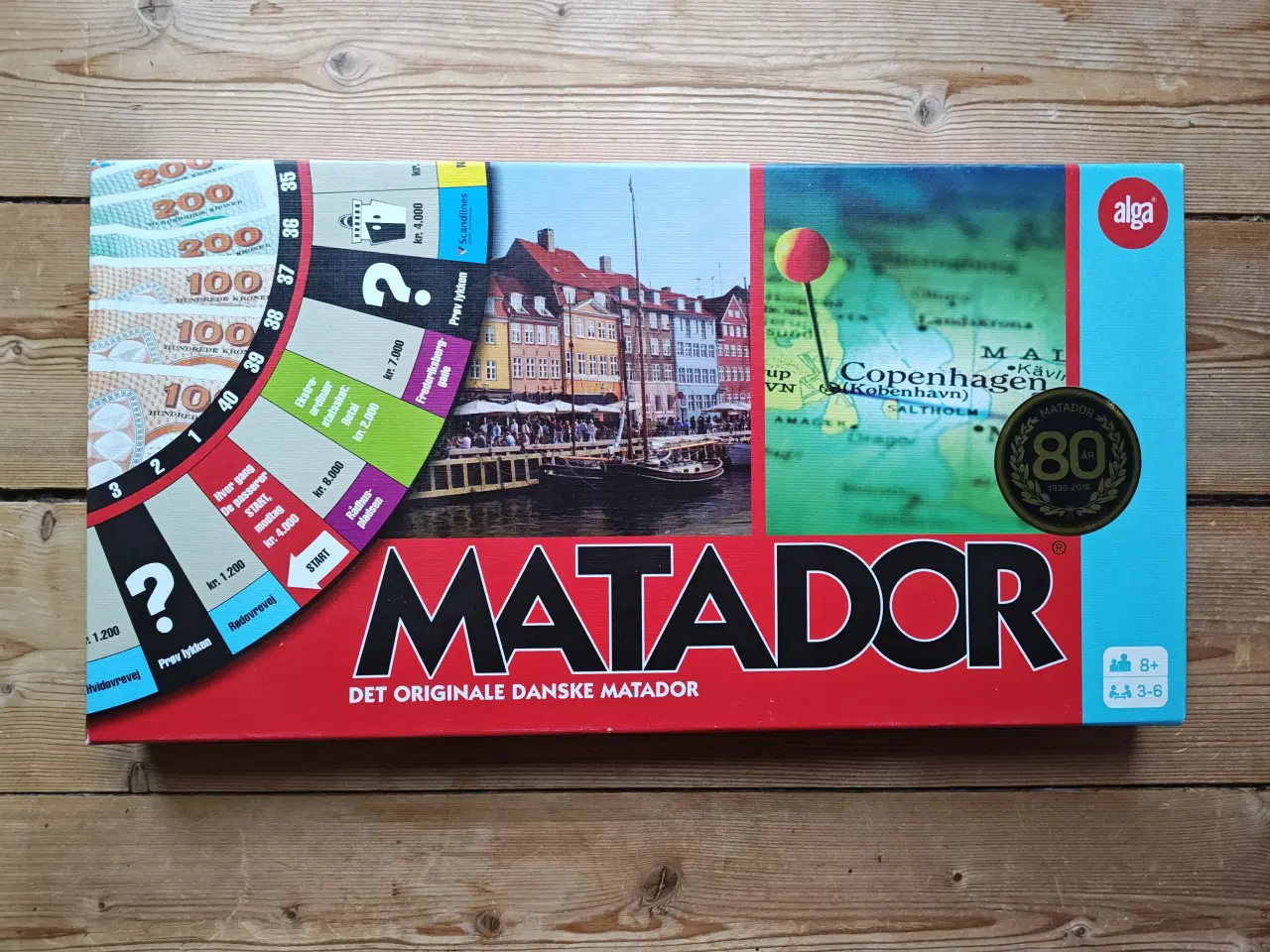 Billede 1 - Matador Brætspil med København på forsiden