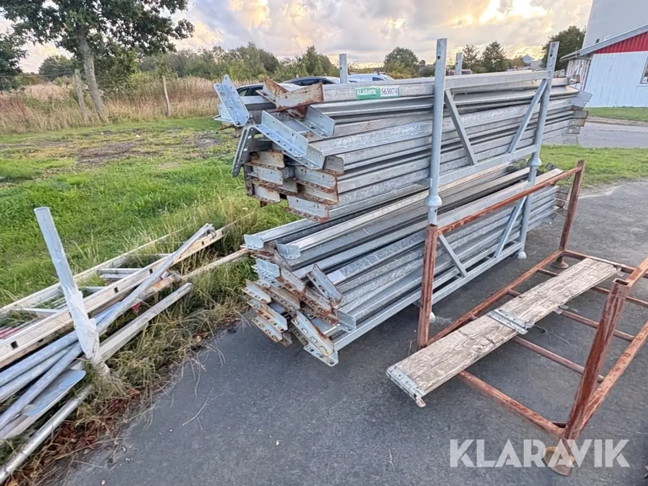 Billede 3 - Vanger stillads 55 styks assorteret