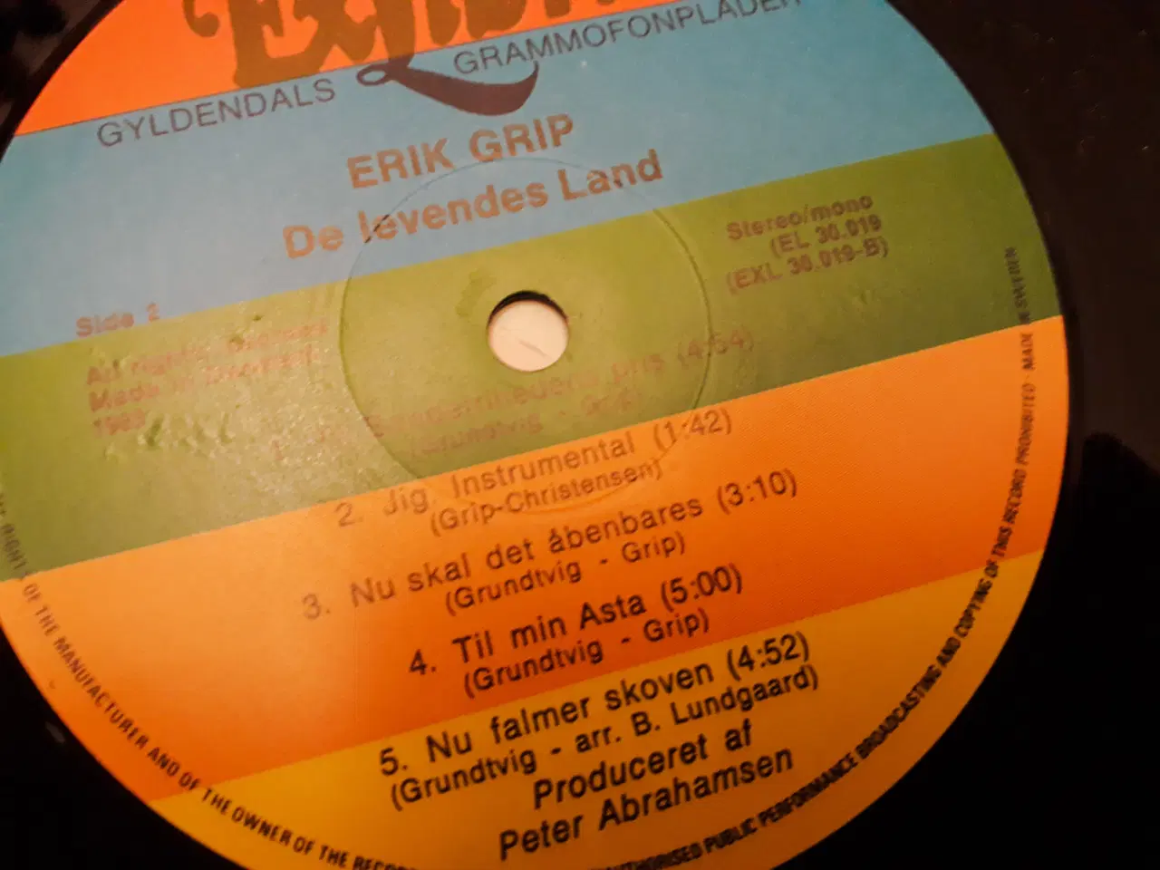 Billede 8 - LP Erik Grip - 2 Album