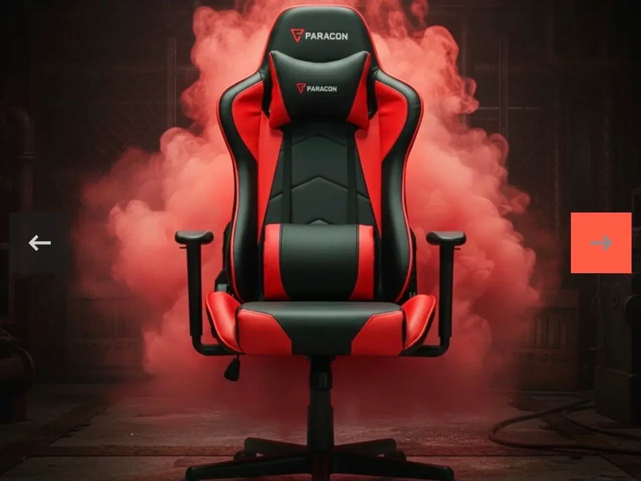 Billede 1 - Paracon gamerstol. Næsten som ny