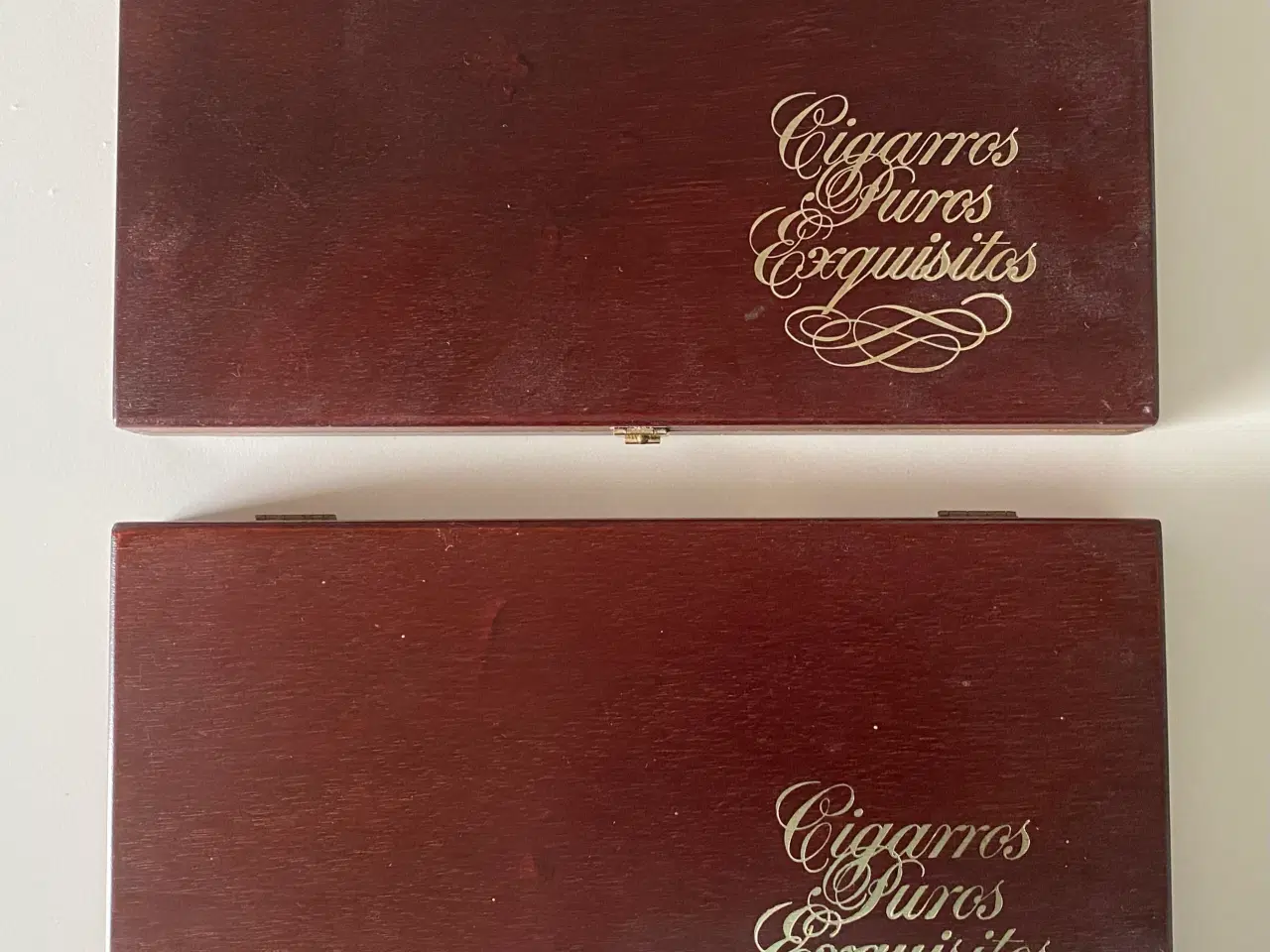 Billede 1 - 2 luxus kasser Cigarros Puros Exquisitos kr. 60,-