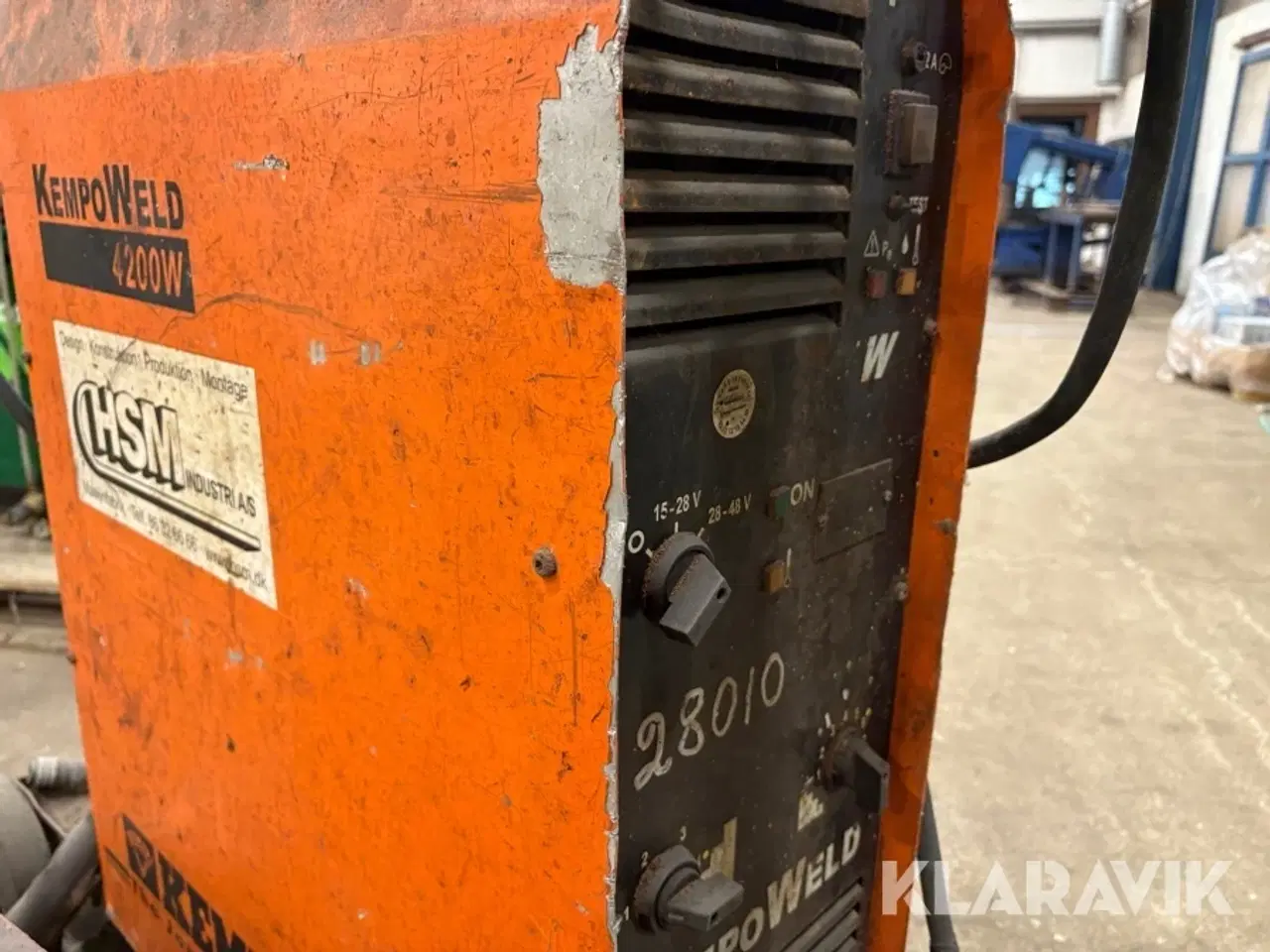 Billede 12 - Svejsemaskine Kemppi KempoWeld 4200W