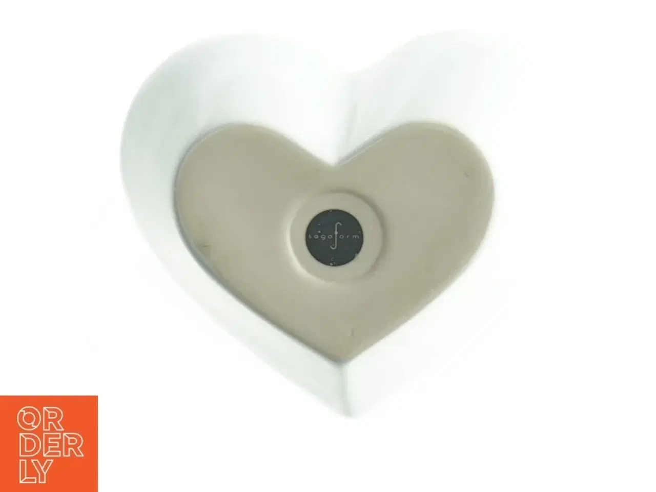 Billede 4 - Hjerteformet dual-farvet skål fra Sagaform (str. 13 x. 11 cm)