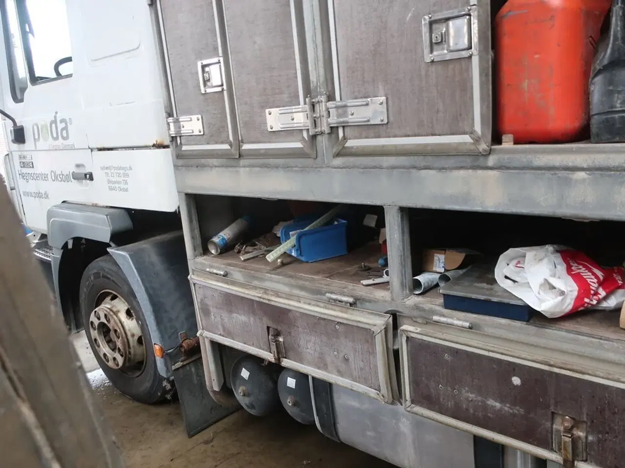 Billede 20 - Lastbil MAN 14.224 m. HIAB kran