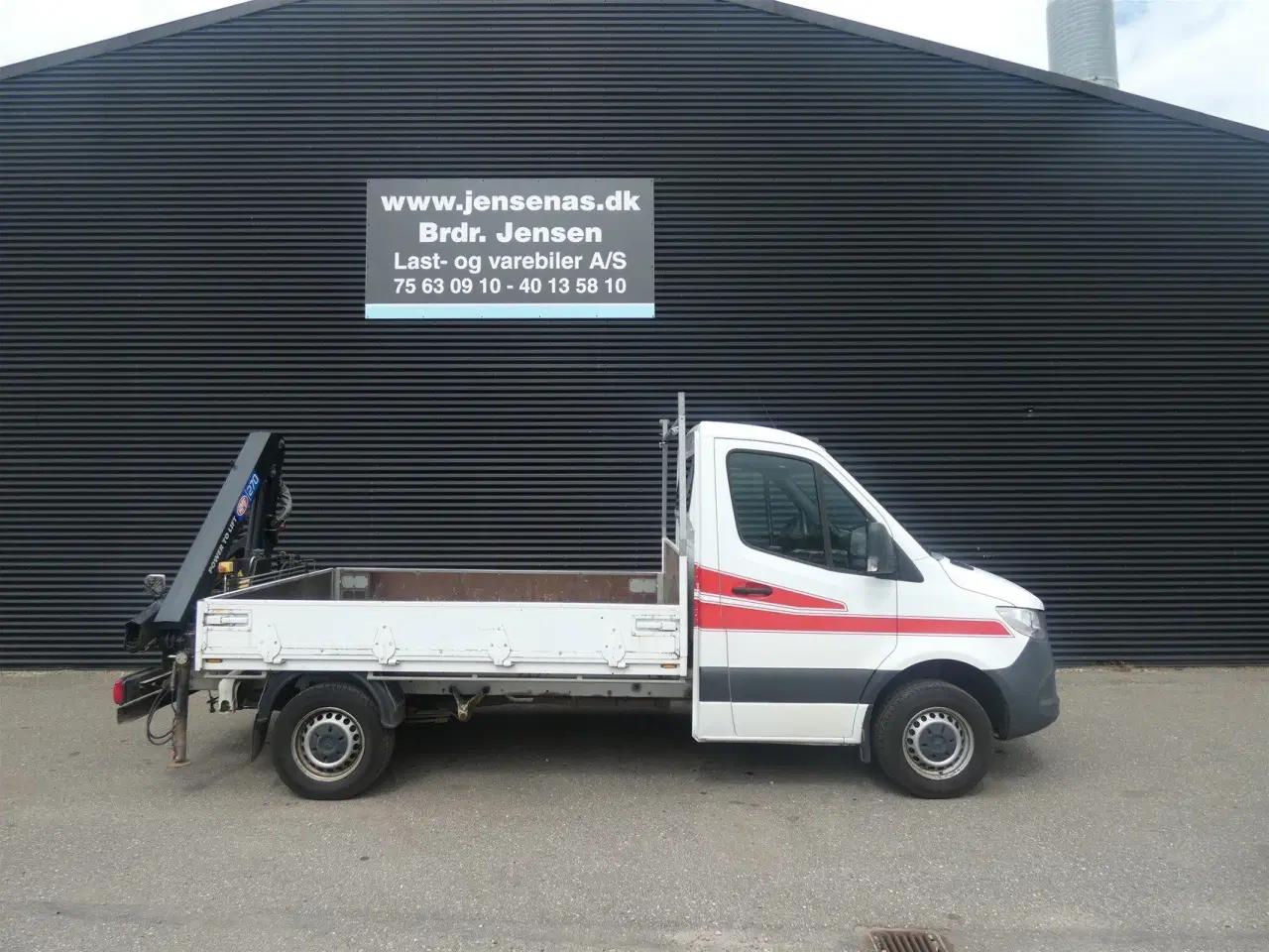 Billede 1 - Mercedes-Benz Sprinter 316 LAD/ KRAN 2,1 CDI A2 163HK Ladv./Chas. Man.