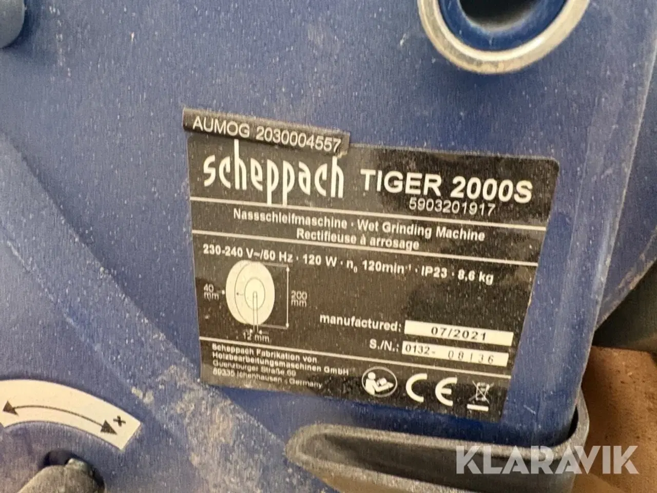 Billede 11 - Lot med bord slibe og boremaskine Scheppach, Herkules, Powercraft,San Li