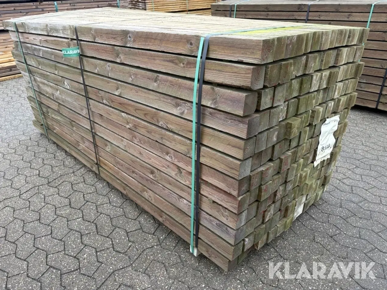 Billede 4 - Trykimprægnerede stolper 168 styk