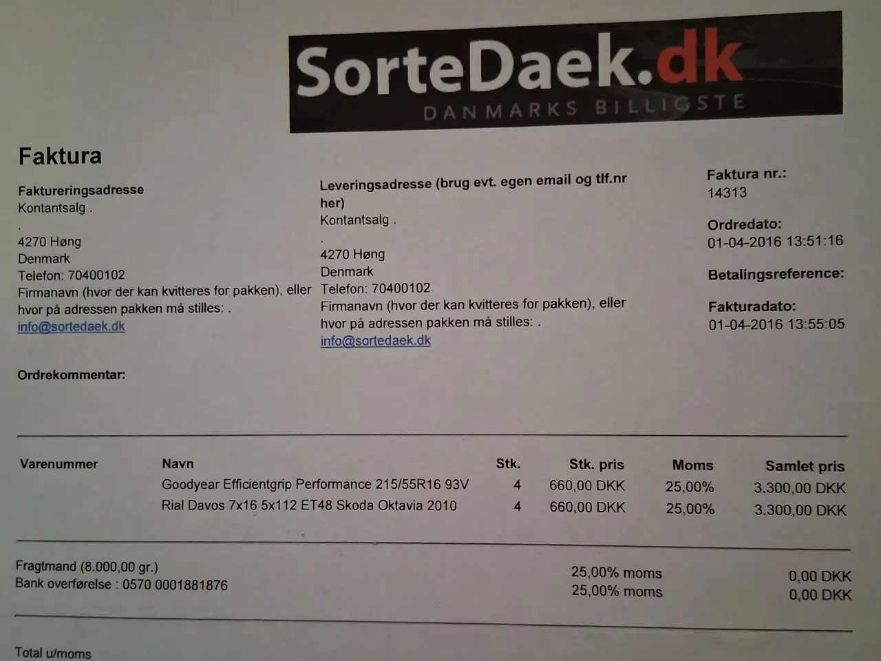 Billede 2 - dæk på fælge