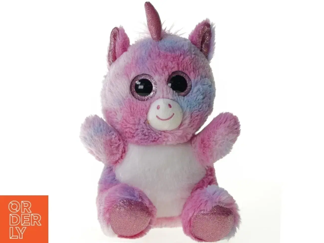 Billede 1 - Enhjørning bamse (str. 22 x 13 cm)