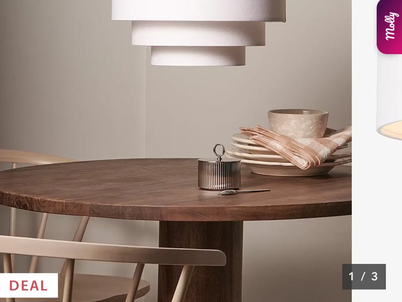 Billede 3 - Ellos loftlampe 2 stk