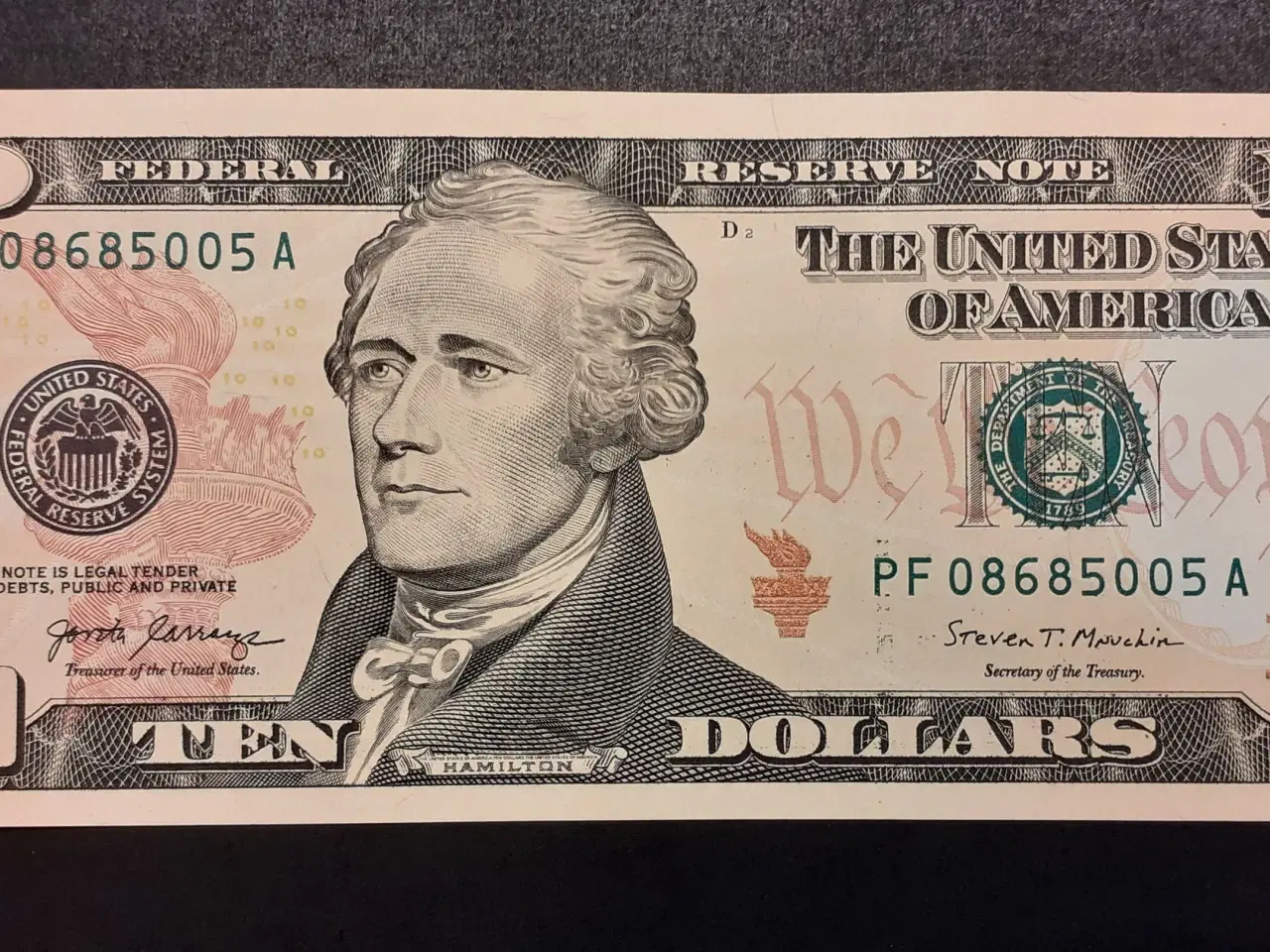 Billede 1 - USA 10 Dollar  UNC