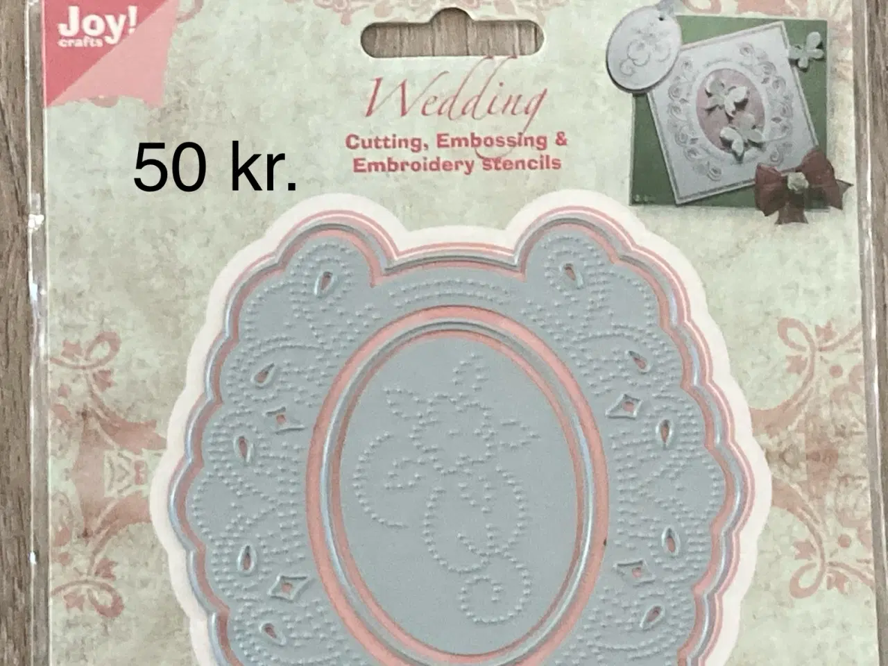 Billede 5 - 6 pakker cutting, embossing og embroidery stencils