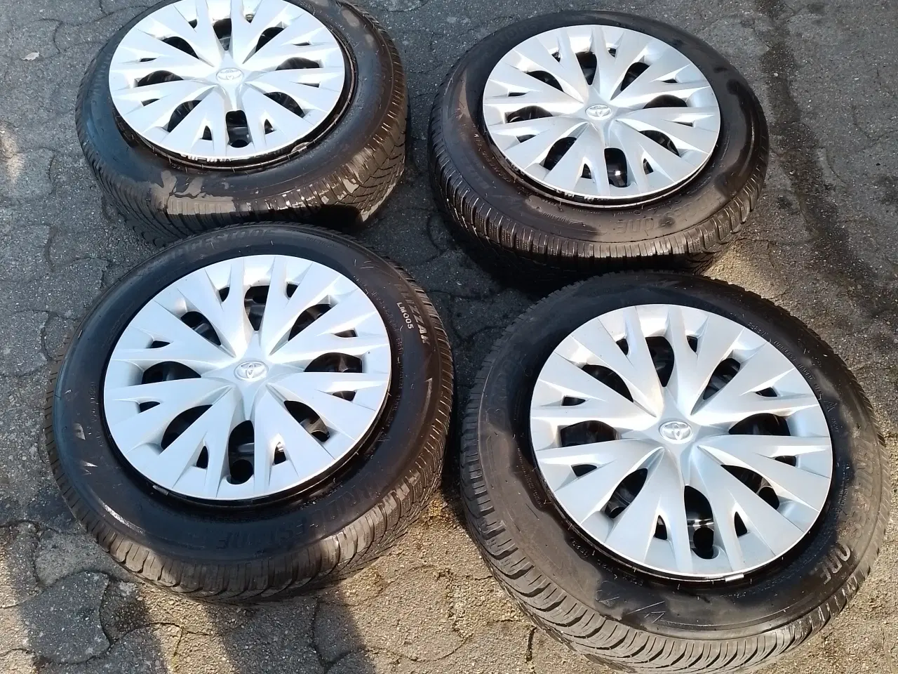 Billede 1 - Vinterhjul toyota yaris med TPMS sensor