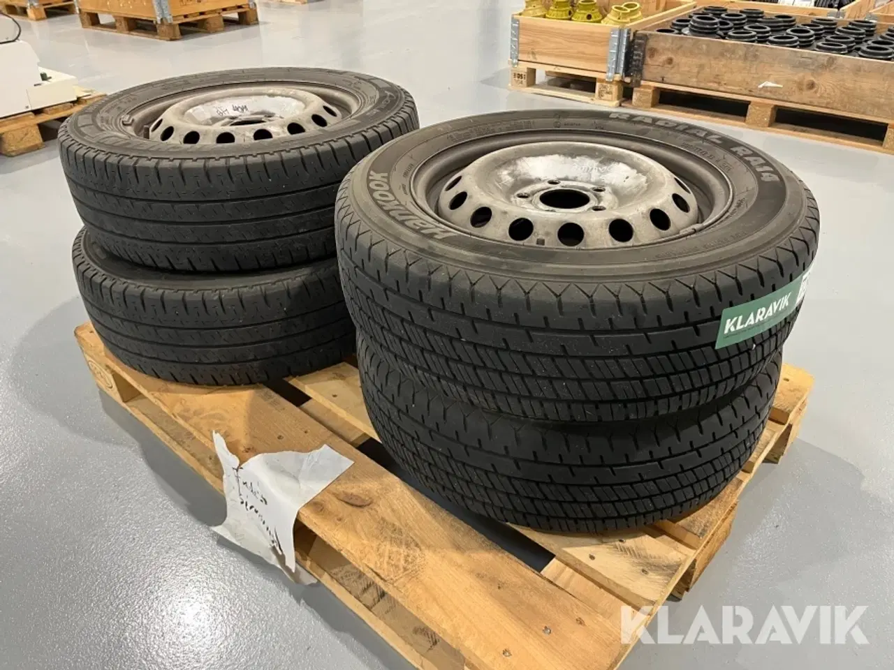 Billede 2 - Varevognshjul Michelin & Hankook 205/65R16 4 styk