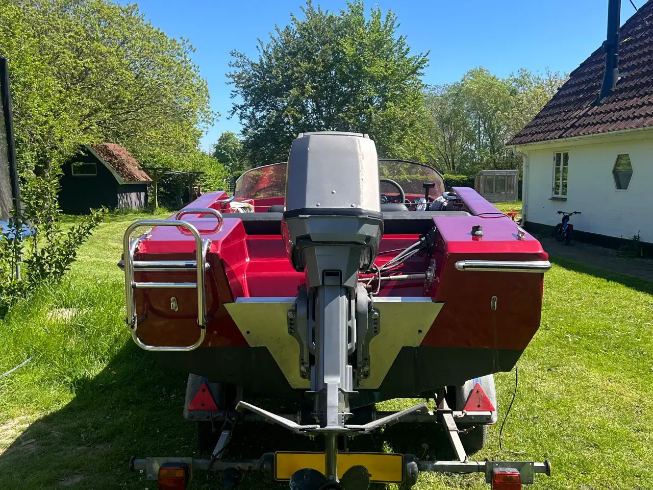Billede 7 - 16 fods speedbåd 60 hk. Komplet sæt