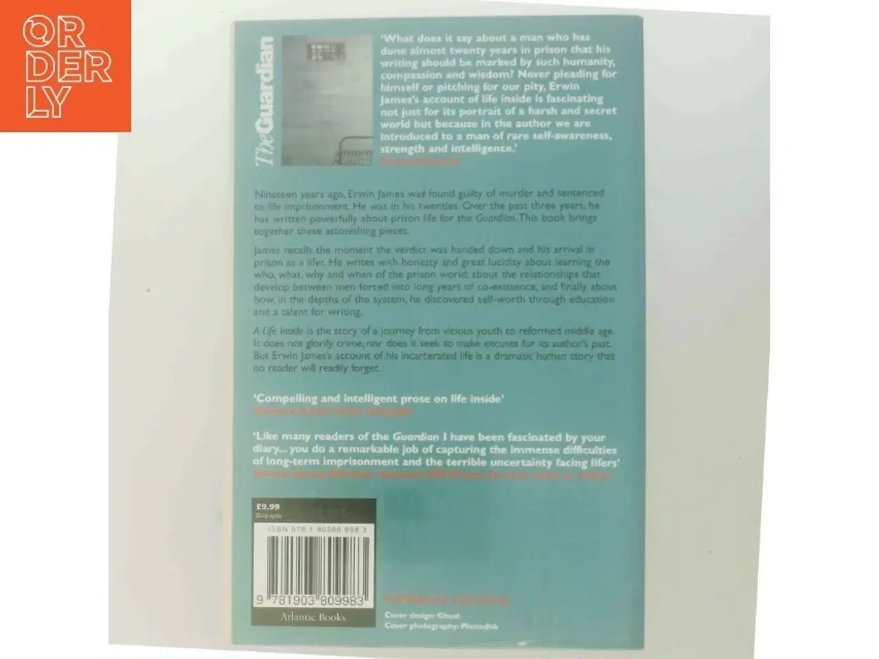 Billede 3 - A Life Inside af Erwin James (Bog)