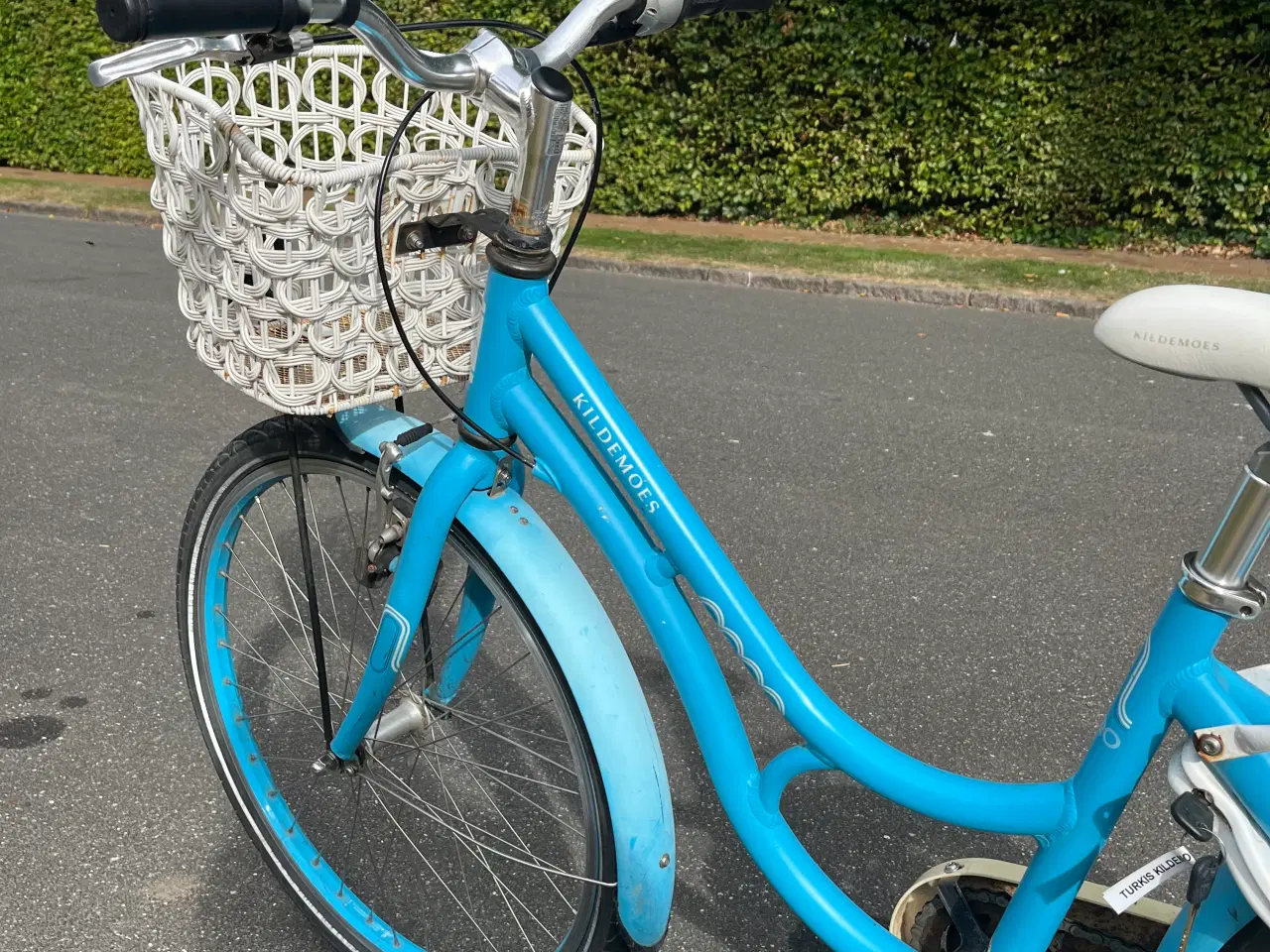 Billede 6 - Turkis Kildemoes pige 24# cykel sælges