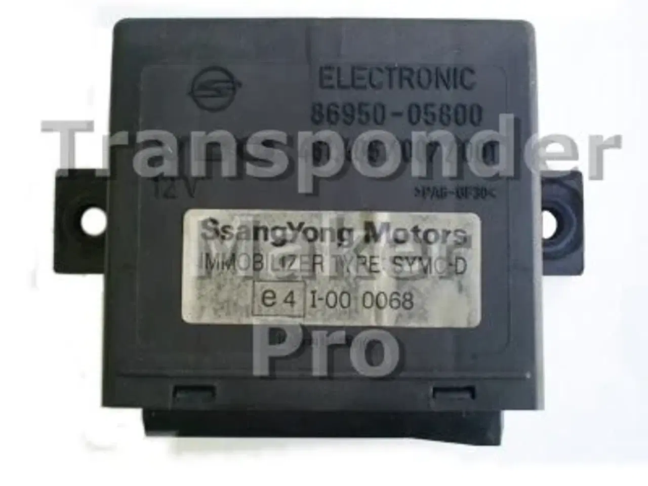 Billede 1 - TMPro Software modul 85 – SsangYong immobox VDO