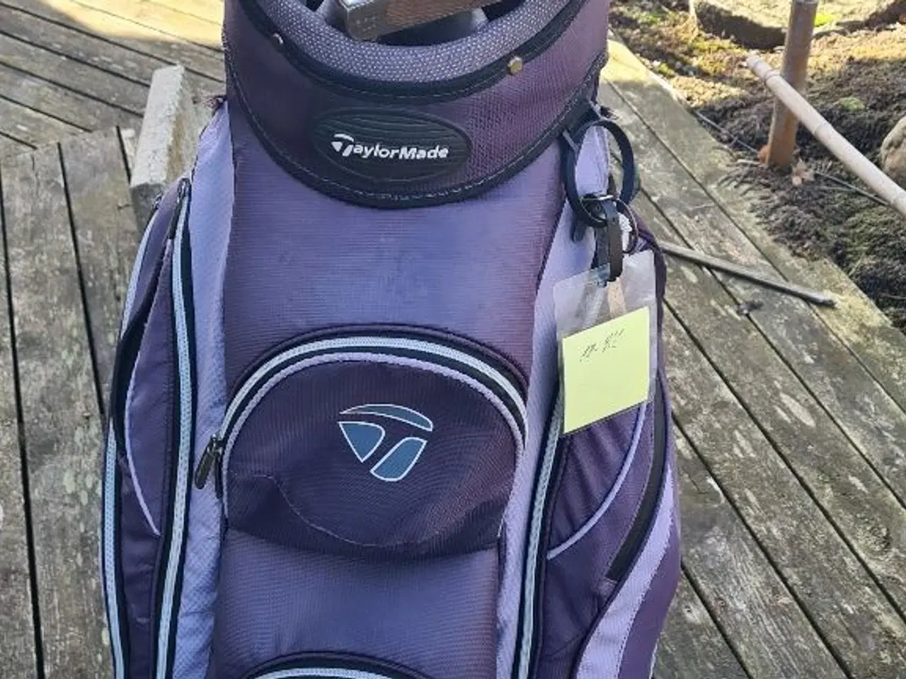 Billede 11 - TaylorMade golfbag med golfjern og el-golfvogn