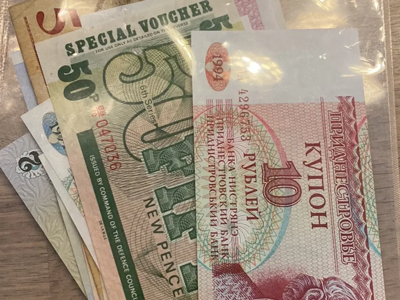 Billede 2 - Udlandske pengesedler 