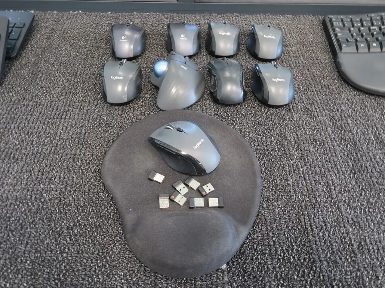 Billede 1 - 9 stk. Logitech muse