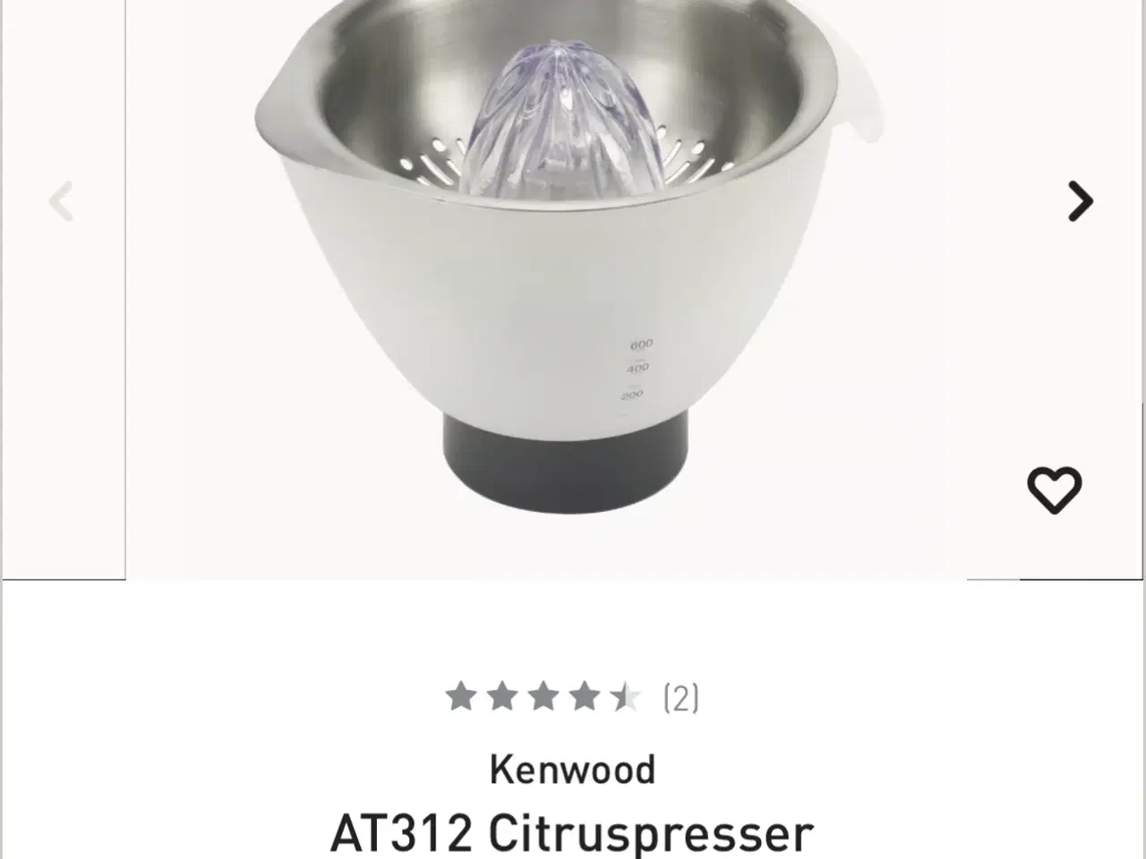 Billede 3 - Kenwood Citruspresser AT312