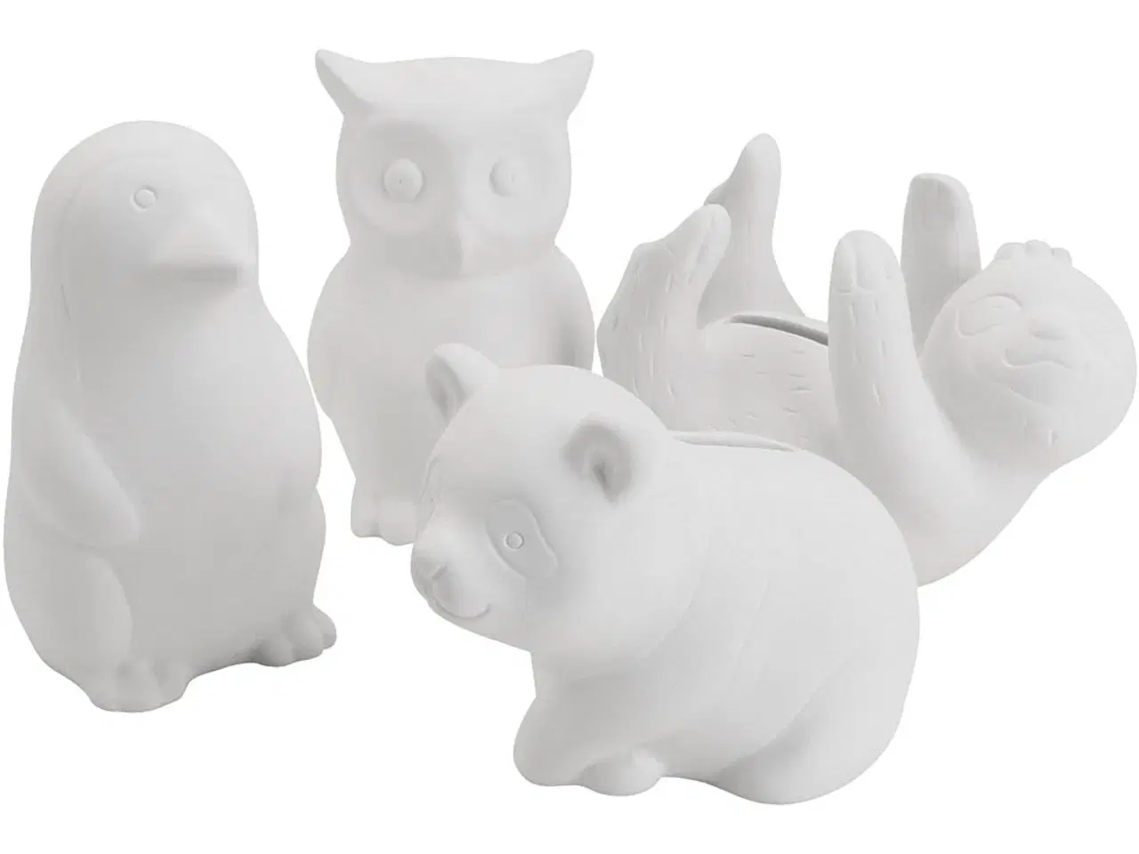 Billede 1 - Sparedyr, Dyr, str. 8,5-11 cm, Indhold kan variere, 4x6stk./ 1 pk.