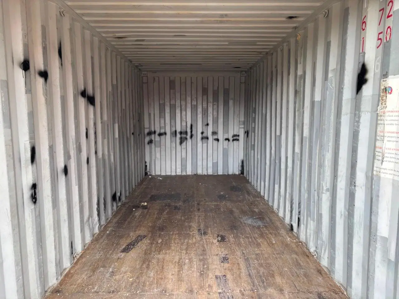 Billede 2 - 20 fods Container - Står i Hvidovre