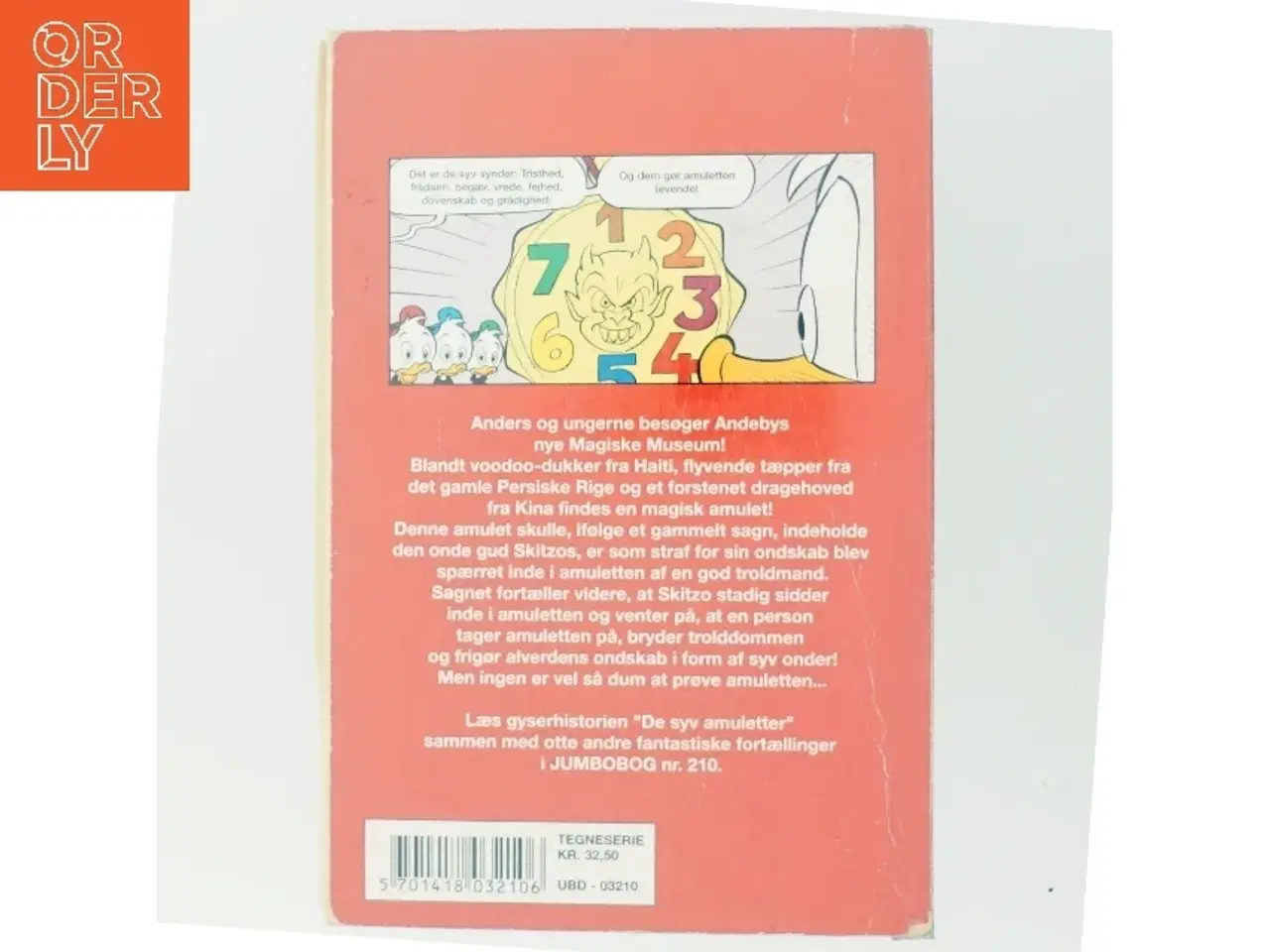 Billede 3 - Jumbobog 210: De syv amuletter af Walt Disney (Bog)