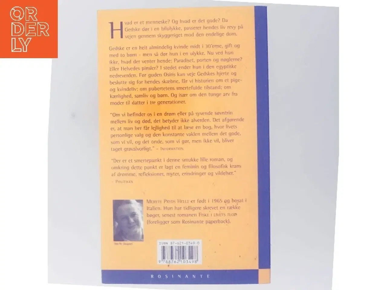 Billede 3 - Solsiden : roman af Merete Pryds Helle (Bog)