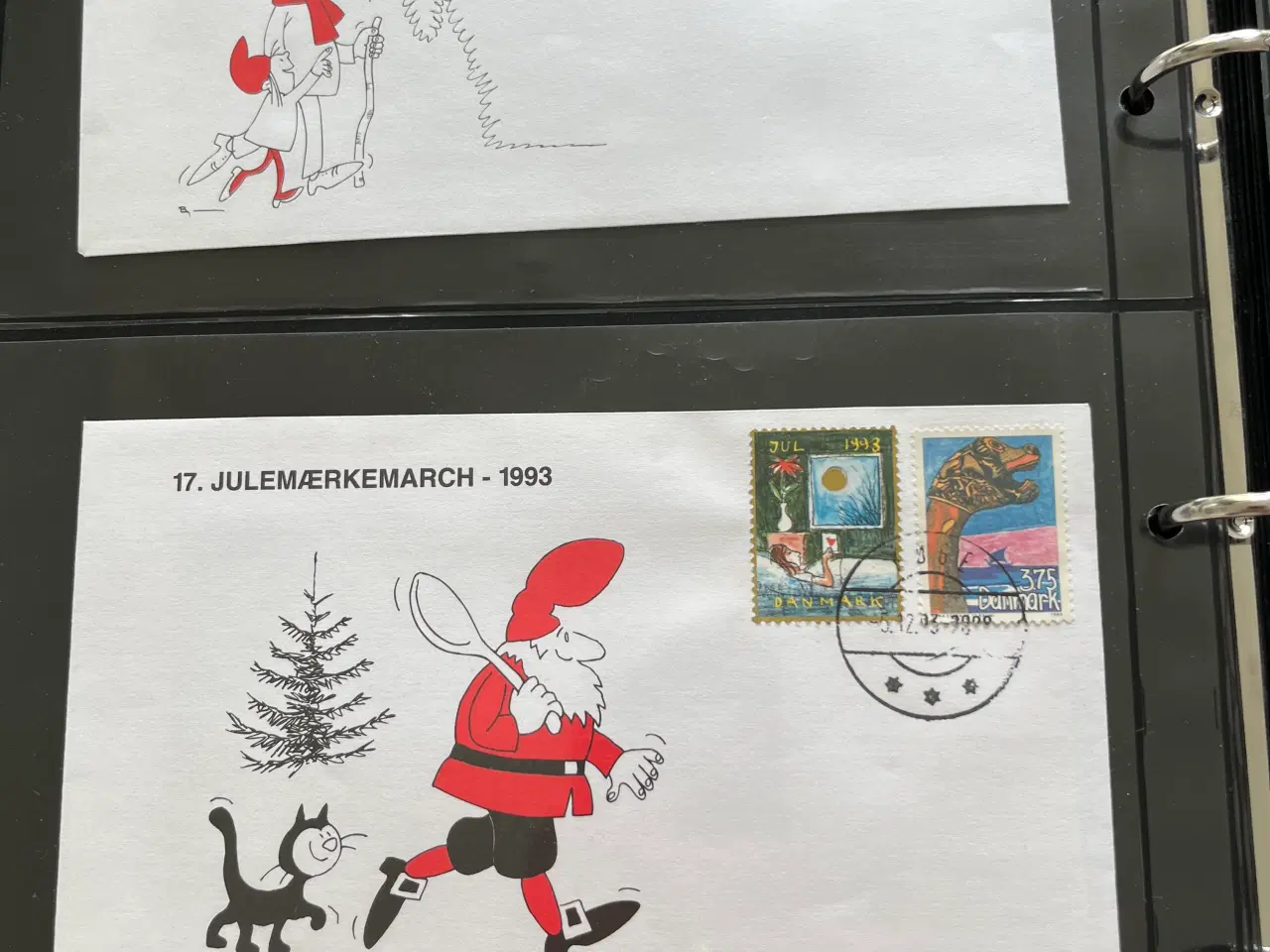 Billede 9 - Første dags kuvertmappe m/julemærkemarch